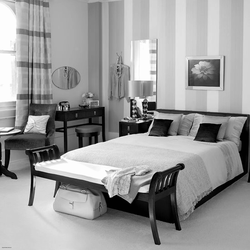 Brown blue bedroom design