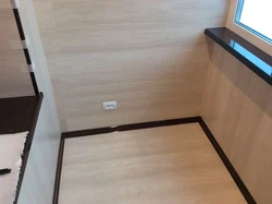 Laminat divar bəzək foto loggia