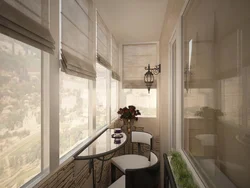 Loggia 5 sq m design photo