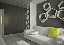 Kvartirada devor geometriyasining dizayni