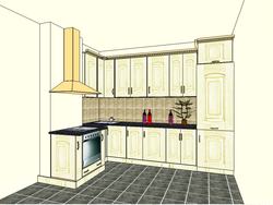 Kitchen design p 44 with ventilation