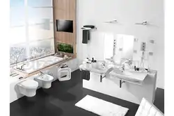 Photo of bidet and toilet in the bathroom