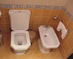 Фото биде и унитаза в ванной комнате