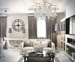 Living room in art design style