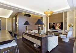 Living Room In Art Design Style