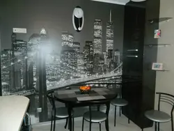 3 d walls in the kitchen photo