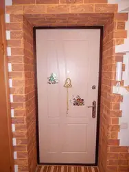 Photo Of The Decoration Of The Entrance Doors Of The Hallway