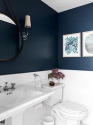 Paint in the bathroom interior