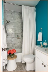 Paint in the bathroom interior