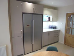 Refrigerator website website in the kitchen interior