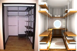 DIY dressing room photo design