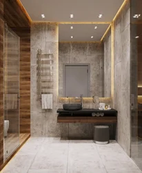 Design sauna and bath in one