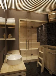 Design sauna and bath in one