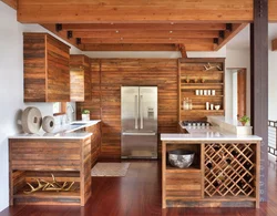 Kitchen renovation photos in wooden houses