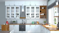 Ikea Budbin White Kitchen In A Real Interior