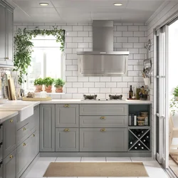 Нағыз интерьердегі ikea budbin ақ ас үйі