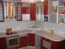 Trapezoidal kitchen photo