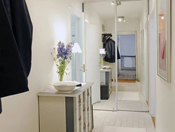 Design Of A One-Room Apartment With A Small Hallway