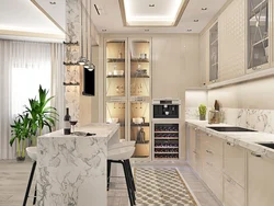 Modern kitchen 2023 bright interior design