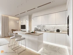 Modern kitchen 2023 bright interior design