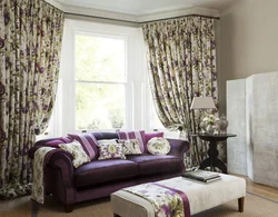 Curtains With Flowers Photo Bedroom