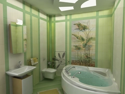 Combined panel bathtub photo