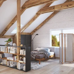 Gable Bilan Chodir Yotoqxonasining Foto Dizayni