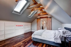 Photo Design Of Attic Bedroom With Gable
