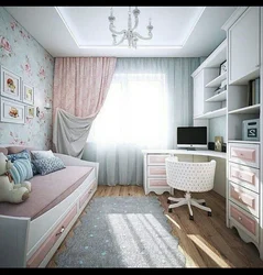 Qiz uchun yotoqxona dizayni