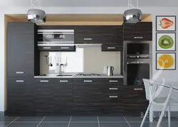 Straight kitchen design 5 meters long
