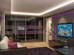 Wardrobe in the living room photo