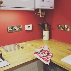 Sockets in the kitchen photo