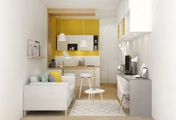 Furniture apartment studio design photo