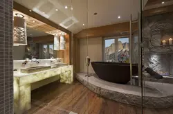 Foto hamam içərisində ev