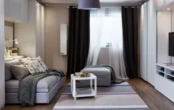 Bedroom Interior With Sofa Small Room