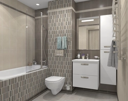 Simple tile bath design