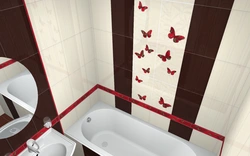 Simple tile bath design