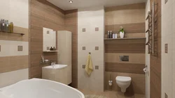 Photo of a beige-brown bath