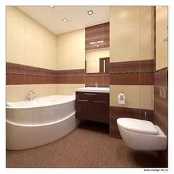 Photo of a beige-brown bath