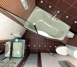 Ҳаммом бо ваннаи секунҷа акс