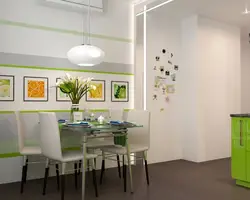 Дизайн интерьера кухни только стена фото