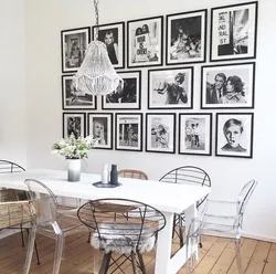 Kitchen interior design only wall photo
