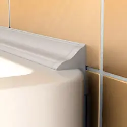 Photo of bathtub design with border