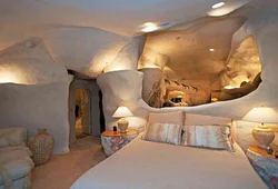Cool bedroom interior