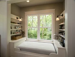 Window Seat In The Bedroom Photo