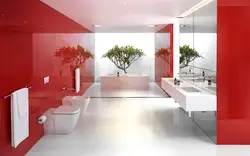 Bath Design With Flower