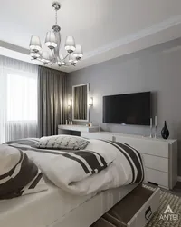 Panel ev dizaynında yataq otaqları