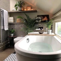 Bath in the house interior design