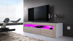 TV stand in the living room photo design