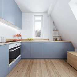 Photo of attic kitchen